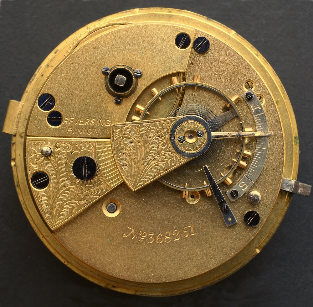 Reverse Pinion Escapement